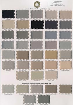 Automotive headliners