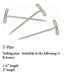 T pins
