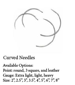 curved needles